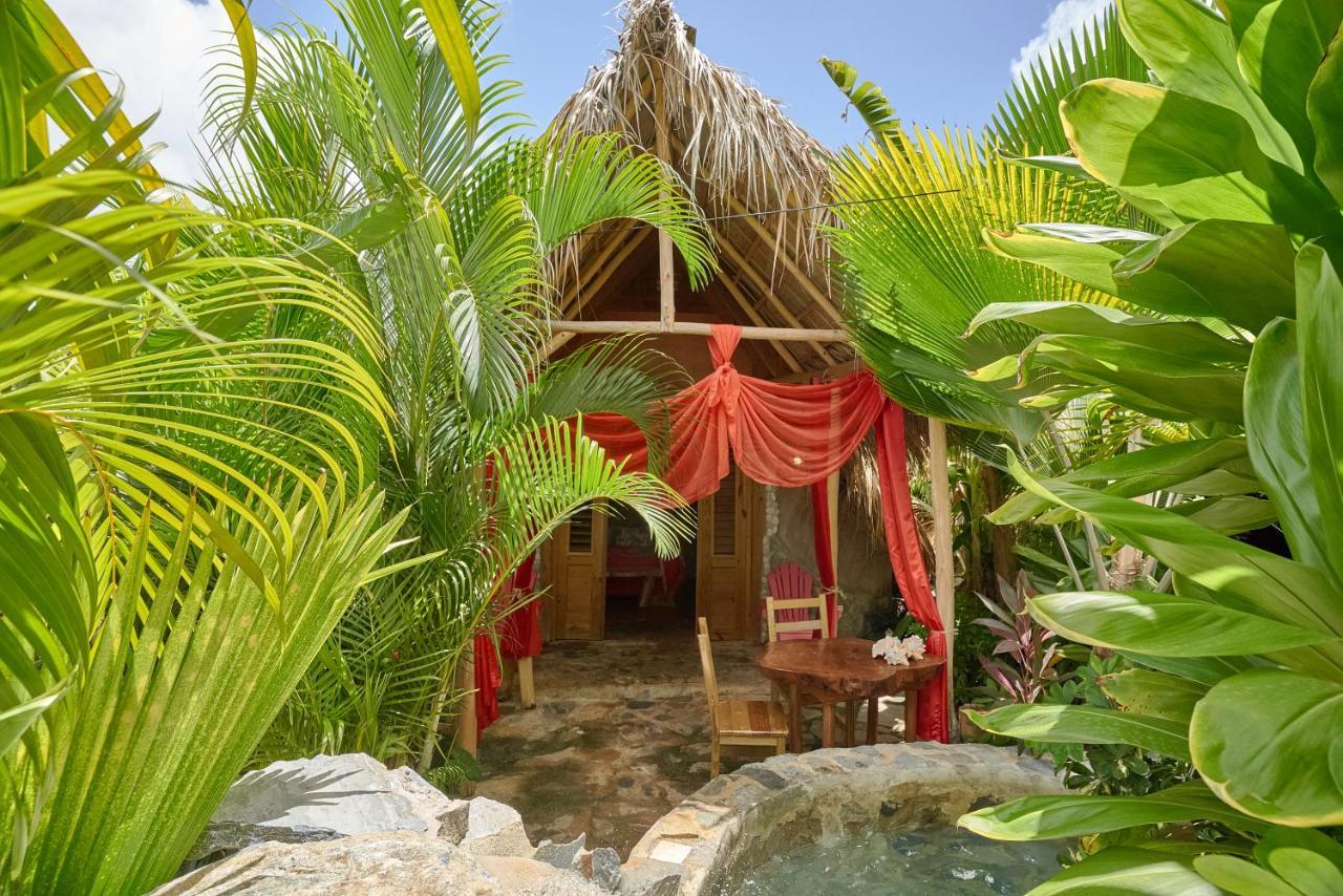 Chalet Tropical Hotel & Restaurant-Pizzeria Las Galeras Exterior photo