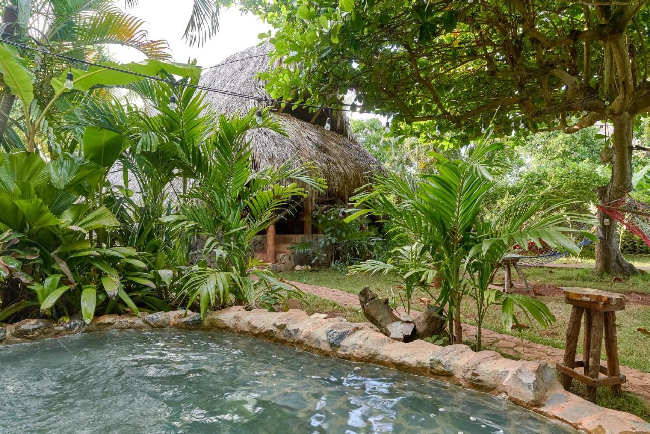 Chalet Tropical Hotel & Restaurant-Pizzeria Las Galeras Exterior photo